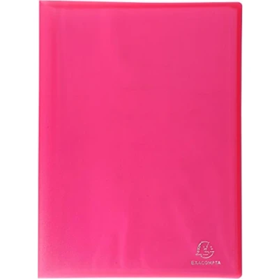 Imagen de Exacompta 85465E Carpeta de 40 fundas, A4, color Rosa