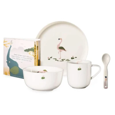 Imagen de ASA Selection Children&#039;s Tableware Kids Fiona Flamingo 5 piece set