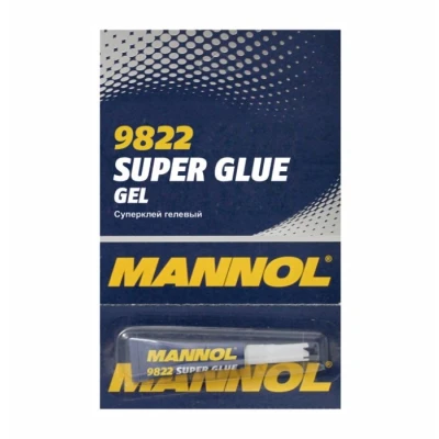 Imagen de MANNOL Gel Super Glue 9822 Pegamento universal Embalaje Blister, Tubo