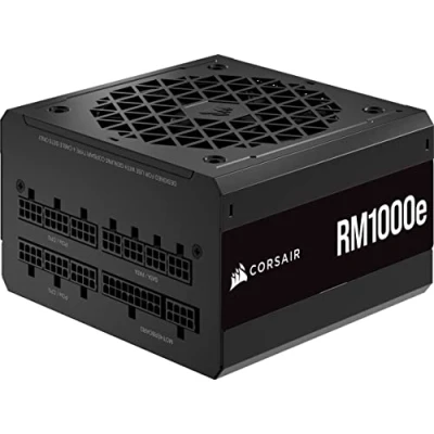 Imagen de Corsair RM1000e (2023) Fuente de Alimentación ATX Totalmente Modular Bajo Ruido Compatible con 3.0 y PCIe 5.0 Eficiencia 80 Plus Gold Soporte para Modo Espera Moderno Negro