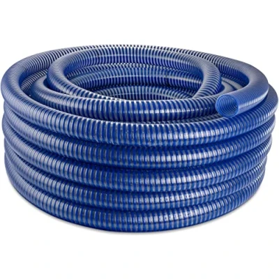 Imagen de Poppstar PVC Manguera de aspiración 1 1/4&quot; espiral (25m agua diámetro interior 32mm / exterior 40mm, hasta 8 bar) resistente a rayos UV, al vacío y la presión