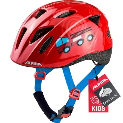 Imagen de Alpina XIMO Casco de Bicicleta, Unisex Niños, Firefighter, 45 49 cm