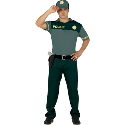 Imagen de FIESTAS GUIRCA, S.L. Disfraz de Guardia Civil Verde para Hombre
