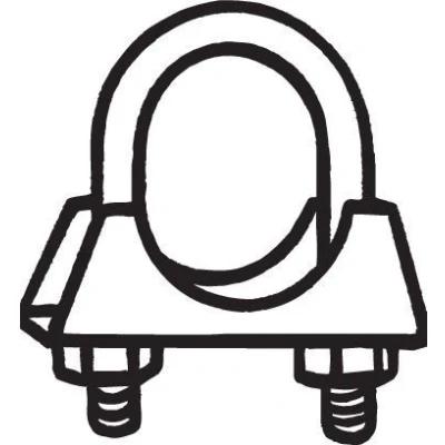 Imagen de BOSAL 250 854 Pieza de fijación, sistema escape 54 OPEL: Kadett E CC
