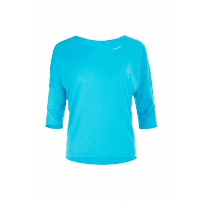 Imagen de Winshape Ultra Leichtes 3/4ARM Camiseta de manga larga, Mujer, Talla: XS, Sky blue