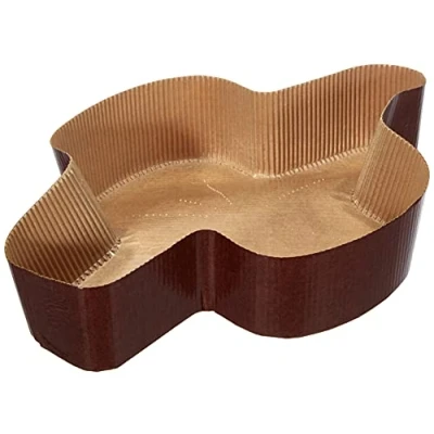 Imagen de Decora 0320173 5 MOLDES para COLOMBA 750 G, Papel de Pura celulosa, Marrón
