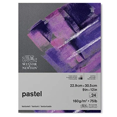 Imagen de Winsor &amp; Newton Papel pastel(22,9 x 30,5 cm), Tonos Grises, 22,9 30,5cm