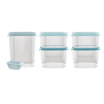 Imagen de Joseph 81113 CupboardStore Recipientes de almacenamiento interior, Opal, Conjunto 5 piezas
