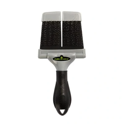 Imagen de FURminator Slicker Brush Carda Grande/Dura para separar y desenredar el pelo de los perros gatos