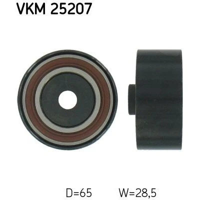 Imagen de SKF VKM 25207 Polea inversión/guía, correa distribución OPEL: Astra G Berlina, H Hatchback, GTC, CHEVROLET: Cruze Berlina