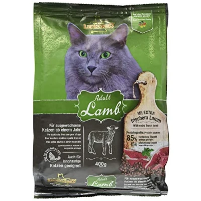 Imagen de Leonardo Adult Lamb [400g] Alimento para Gatos seco Completo Adultos de Todas Las Razas a Partir 1 año