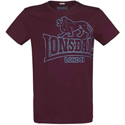 Imagen de Lonsdale Camiseta para Hombre de Corte Regular
