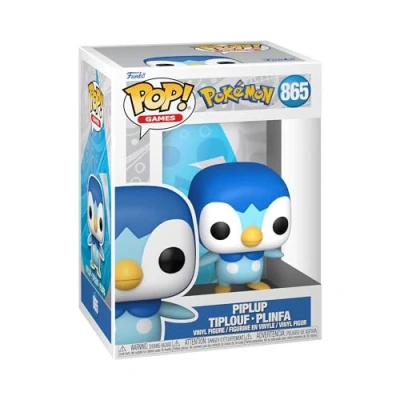 Imagen de Funko Pop! Games: Pokemon Piplup Figura de Vinilo Coleccionable Idea Regalo Mercancia Oficial Juguetes para Niños y Adultos Video Games Fans Muñeco Coleccionistas Exposición
