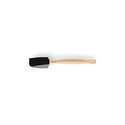 Imagen de Le Creuset Espátula de cocina Craft, Pequeño, Silicona, Negro Onyx, 42004281400000