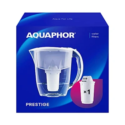 Imagen de AQUAPHOR Prestige A5 Filtro de Agua, Blanco, 25,5