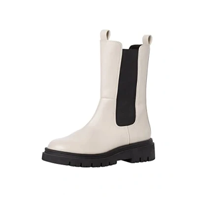 Imagen de Marco Tozzi 2 25476 29 Chelsea Zapatillas para Mujer, Botas Estilo, Crema Comb, 37 EU