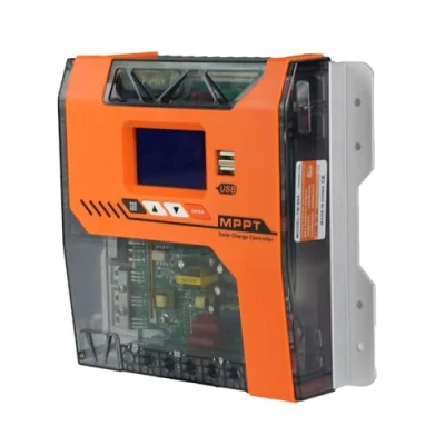 Imagen de Y&amp;H MPPT 60A Solar Charger Controller 12V 24V 36V 48V Battery Panel SolarPanel Regulador Max PV Input 150VDC Trabajo con AGM, Gel, Flooded y litio
