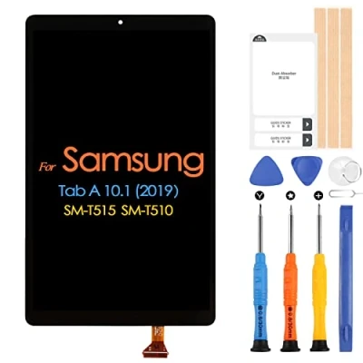Imagen de ARSSLY Pantalla LCD para Samsung Galaxy Tab A 10,1 2019 SM T510 T515 Táctil Digitazer Panel Cristal Asamblea Reemplazo con Kit de reparación