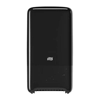 Imagen de Tork 557508 Dispensador de doble rollo papel higiénico tamaño mediano Elevation / Sistema T6 Negro