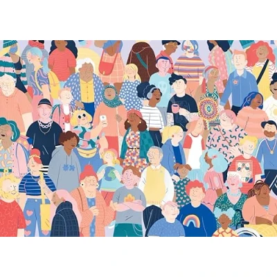 Imagen de Ravensburger Puzzle: Gente, Puzzle 1000 Piezas, Puzzles para Adultos, Piezas Pegamento Enmarcar Puzzles, Rompecabezas Premio Oficial Jigsaw Puzzle, 70x50cm