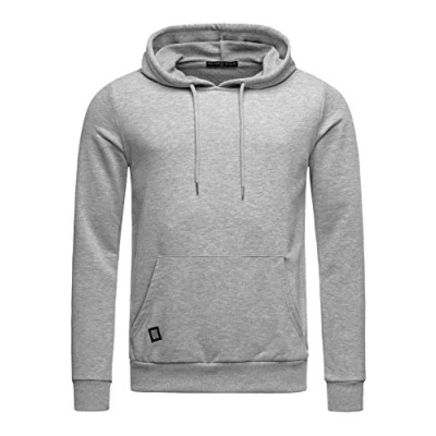 Imagen de RED BRIDGE Sudadera Unicolor con Capucha de algodón para Hombre Gris
