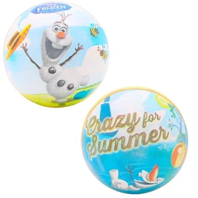 Imagen de Toyland® Pelota de Juego Frozen 9&quot;/23 cm Tema Olaf Juegos Playa Juguetes para Interiores y Exteriores