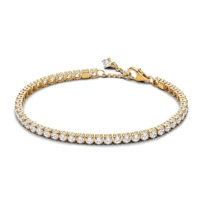 Imagen de Pandora Timeless Mujeres Brazalete Baño de oro 14 quilates 561469C01 18