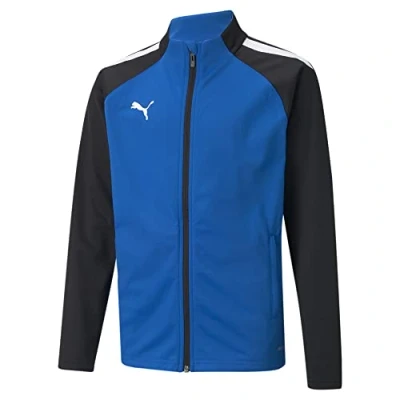 Imagen de Puma Teamliga Chaqueta de entrenamiento para niños, Talla: 116, Electric blue lemonade