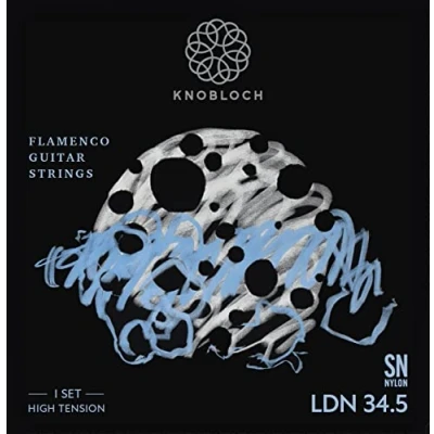 Imagen de KNOBLOCH STRINGS cuerdas de Guitarra Española LDN34.5 LUNA Flamenca Alta Tensión Graves Oscuros LN Nylon Sonido Completo y Oscuro Juego para Clásica Hechas en España
