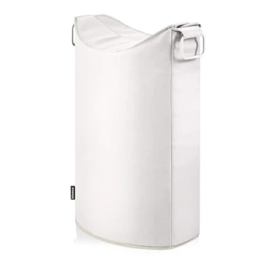 Imagen de Blomus Frisco Cubo de lavandería, Tela, Beige, LxBxH 45x28x70cm
