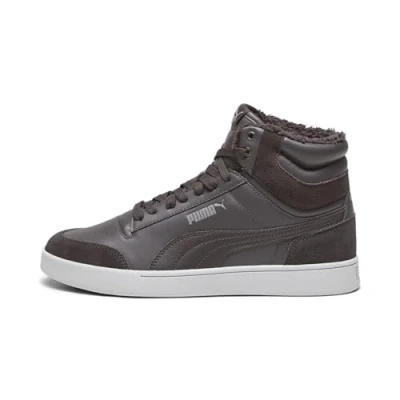 Imagen de Puma Shuffle MID Unisex Zapatillas altas, Talla: 42, Flat dark gray/cast iron/cool light gray Piel/piel de imitación