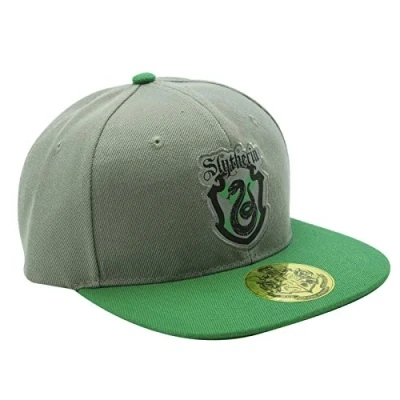 Imagen de ABYSTYLE Harry Potter Gorra Snapback Slytherin Gris y Verde