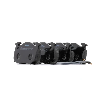Imagen de FERODO PREMIER ECO FRICTION FDB719 Juego de pastillas freno con contacto avisador desgaste sin accesorios PEUGEOT: 106 II Hatchback