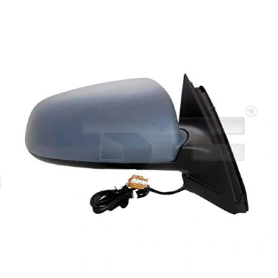 Imagen de espejo retrovisor Tyc 302 0035 derecha imprimado asférico, calefactable, para ajuste elect. AUDI: A4 B6 Berlina, B7 Avant, Avant