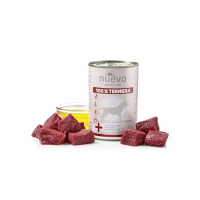 Imagen de NUEVO Lata Perro SENSITIVE: 100% Ternera, 400 g,