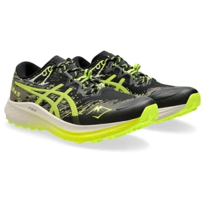 Imagen de Asics FUJI LITE 5 Zapatillas de trail running, Hombre, Talla: 41.5, Black/safety yellow Zapatos