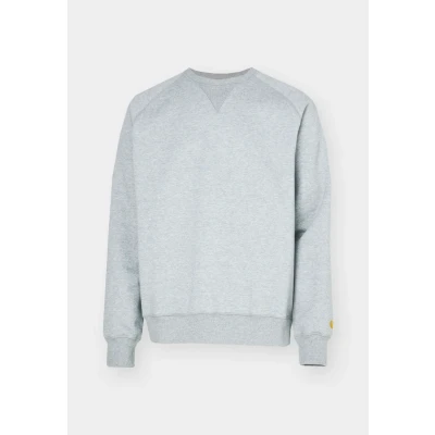 Imagen de Carhartt WIP Chase Sudadera, Hombre, Talla: Large, Grey heather/gold