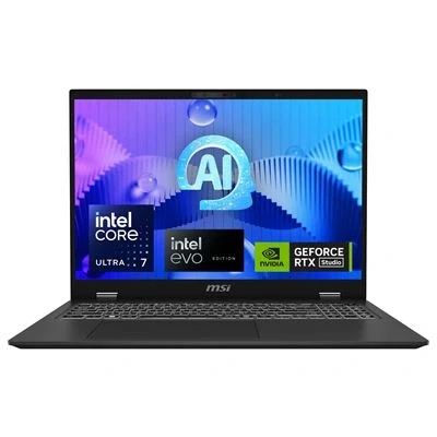 Imagen de Pc Portátil Msi Prestige 16 Ai Studio B1vfg 010 16&quot;&quot; Qhd Display, Intel Core Ultra 7 155h, 32gb Ddr5 Ram, 1tbgb Ssd, Nvidia