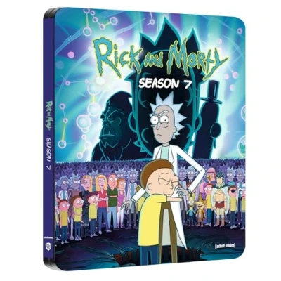 Imagen de Rick and Morty Season 7 Steelbook [Blu ray] [2023] [Region Free]