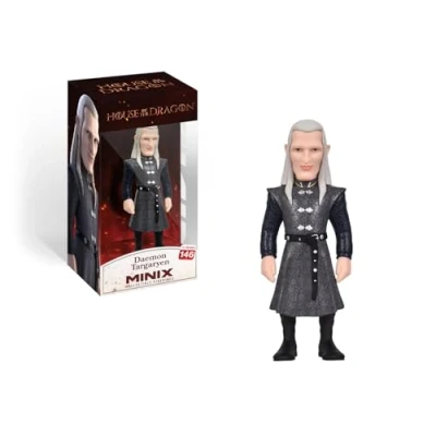 Imagen de Minix COLLECTIBLE FIGURINES, Figura De colección 12cm La Casa del Dragon Daemon Targaryen Coleccionables para Exhibición, Idea Regalo, Juguetes Niños Y Adultos, Fans TV (MN16198)