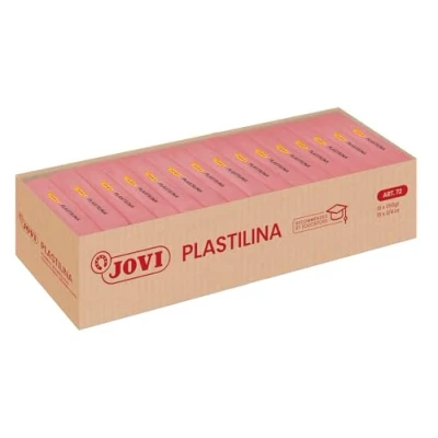 Imagen de Jovi 7208 Caja de plastilina, 15 Pastillas, Color Carne, 350 g