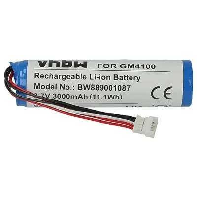 Imagen de vhbw Batería reemplaza Datalogic BT 8, RBP 4000, 128000894 para escáner códigos de Barra, TPV (3000 mAh, 3,7 V, Li Ion)