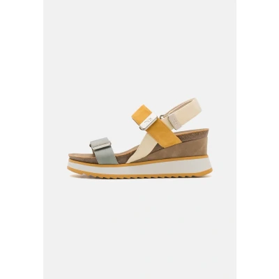 Imagen de XTI Sandalias con plataforma, Mujer, Talla: 41, Yellow Zapatos