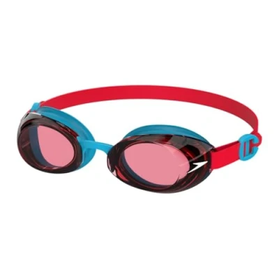 Imagen de Speedo Jet 2.0 Gafas de natación para Junior Unisex, Turquoise/Lava Red, One Size