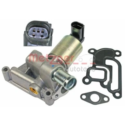 Imagen de METZGER 0892038 Válvula EGR Pieza de Recambio Original eléctrico con junta OPEL: Astra H GTC, Hatchback, Corsa C Hatchback