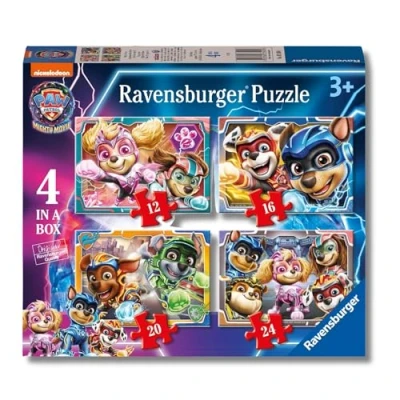 Imagen de Ravensburger Puzzle: Patrulla Canina, Paw Patrol, Puzzle 3 Años o Más, Puzles Niños Años, Rompecabezas Niños, Puzzle, Regalo Niño Jigsaw, 4 en 1