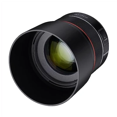 Imagen de Samyang SA7071 Objetivo AF 85 mm F1.4 para Canon EF, Negro