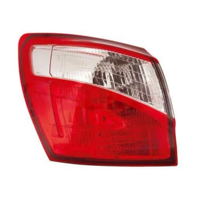 Imagen de ABAKUS 215 19L3L UE Piloto trasero izquierda Parte exterior PY21W, LED Rojo sin portalámparas, bombilla NISSAN: Qashqai / Qashqai+2 I norauto,