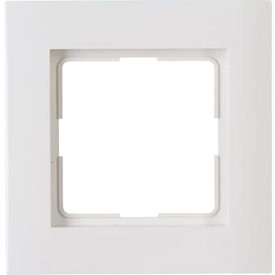 Imagen de Kopp Marco para Enchufes, 1 Enchufe Athenis, Color Blanco Puro, 402129062