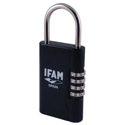 Imagen de Ifam Guardallaves para Colgar en Superficies, Apertura Lateral de Combinación, Almacenamiento hasta 10 Llaves, 10000 Combinaciones, Ideal Alquileres Cortos, Caja Seguridad Llaves Uso Exterior